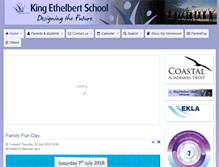 Tablet Screenshot of kingethelbert.com